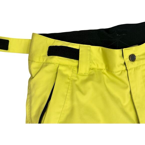 Orage Snow Pants Women’s Waterproof Snowboard Insulated Belted Ski Yellow Sz L - Picture 8 of 16